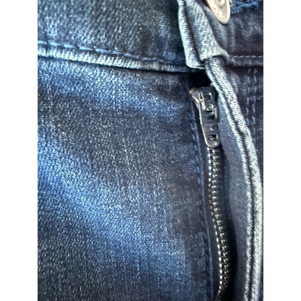 Hudson Womens Skinny Jeans Natalie Size 27 Blue Dark Wash Mid Rise 27x28 Great​​ - Picture 6 of 10